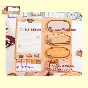 Bloc de Notas Adhesivas con Temática de Café y Panadería, 440 Piezas, Bloc de Notas Promocional - Product Image 6