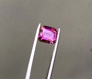 Anillos de piedras preciosas sueltas facetadas con forma de cojín de turmalina Rosa Natural, collar, pendientes, fabricación de joyas, fabricante de Jaipur, 10x12mm - Product Image 3