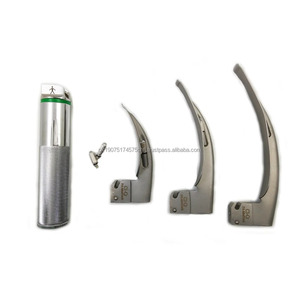 Laryngoscope électrique médical à LED Macintosh, lames en acier inoxydable, certifié CE ISO13485, classe I, Medivolve, OEM disponible, faible MOQ - Product Image 2