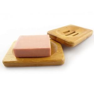 Jabonera de Madera Duradera de Lujo para Baño y Cocina con Drenaje de Agua, Accesorio Ecológico para el Hogar - Product Image 1