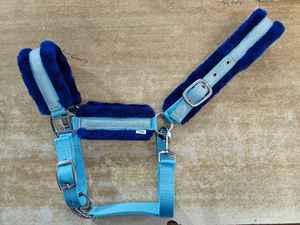 2024 caballo ecuestre Nylon Halter mejor calidad polar acolchado gran oferta nuevo diseño venta al por mayor tarifa disponible - Product Image 6