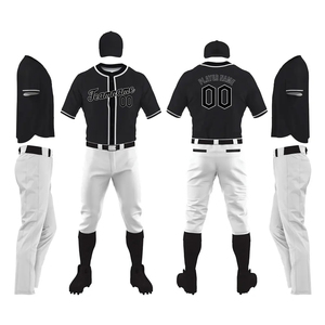 Uniforme de Béisbol Profesional para Partidos de Liga, Talla Grande, Personalizable, Resistente, para Entrenamiento Deportivo, Competición Atlética Premium - Product Image 1