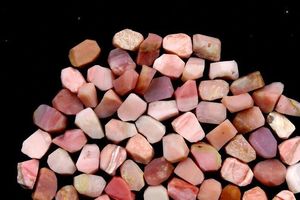 <strong>October</strong> Birthstone <strong>10</strong>-Piece Set 12-14 MM Raw Pink Opal Gemstones Genuine Natural Crystal Loose Rough Gemstones Wholesale
