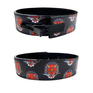 Custom Logo Powerlifting Back Support Gym Buckle <b>Belt</b> <b>Weight</b> Lifting Lever Leather <b>Belts</b> for Sport & Fitness-Whole Sale for Sale - Product Image 3