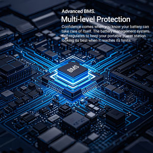 Suministro SOUOP UPS LiFePO4 Móvil 3kW Estación <span class=keywords><strong>de</strong></span> Energía Portátil <span class=keywords><strong>Carga</strong></span> Rápida 3000W Generador Solar 2000W Estación <span class=keywords><strong>de</strong></span> Energía Portátil 2400W - Product Image 5