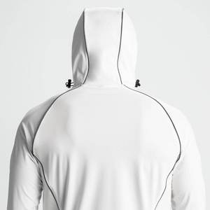 Conjunto para correr de invierno de 2 piezas ecológico de talla grande para hombre, Sudadera con capucha y cremallera de manga larga de poliéster transpirable, algodón 100% algodón - Product Image 6