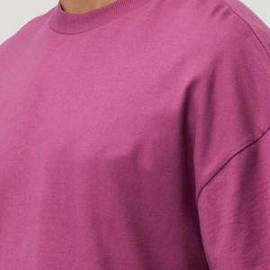 Camiseta Roja Rosa de Corte Regular para Hombre, Estilo Casual y Cómodo, Personalizable, Verano, Lavada, Simple, Manga Corta - Product Image 3