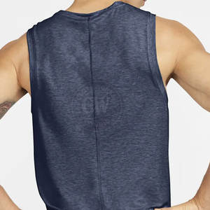 Ropa de entrenamiento Camiseta sin mangas hecha a medida para hombres Ropa de gimnasio Hombres Camiseta sin mangas Transpirable Hombres Camiseta sin mangas - Product Image 5