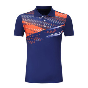 Nueva ropa deportiva 2024, camisetas y pantalones cortos de tenis, sublimado transpirable ropa de tenis de poliéster, uniformes de tenis para hombres - Product Image 1