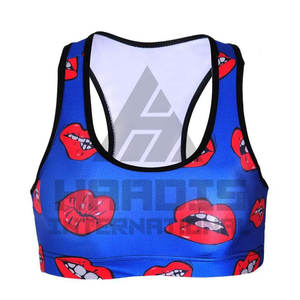 El mejor material, fabricante superior, tasa de fábrica, por sublimación Sujetador deportivo, el último Sujetador deportivo sin costuras de alto soporte más vendido - Product Image 2