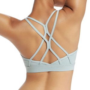 Nouveau dernier design été respirant séchage rapide soutien-gorge de sport le plus populaire Fitness Gym course Yoga porter soutien-gorge de sport pour les femmes - Product Image 3