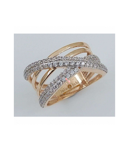 Bague en diamant pour femme, or 18 carats, bijoux fins de haute qualité, mettant en valeur un savoir-faire élégant et un éclat brillant pour les femmes - Product Image 2
