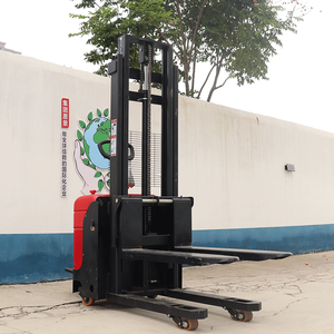 Carretillas elevadoras eléctricas 1 Ton 1,5 Ton 2 Ton Capacidades Carretilla elevadora apiladora semieléctrica con alcance de potencia - Product Image 4