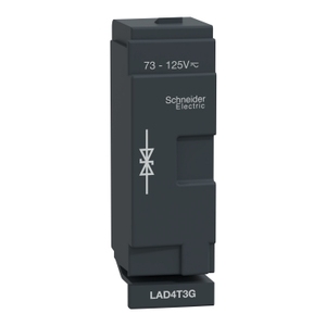 Modulo di Protezione da Sovratensione Bidirezionale Schneider Electric LAD4T3G TeSys D, Diodo Limitatore di Picco 73-125 V AC/DC - Product Image 1