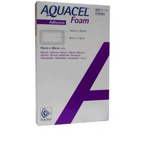 แผ่นปิดแผลโฟมอะควาเซล ขนาดต่างๆ 10x10 10x20 17.5x17.5 21x21 ซม. แพ็ค 5 ชิ้น และ 10 ชิ้น แผ่นปิดแผลโฟมดูดซับ ปลอดเชื้อ - Product Image 5