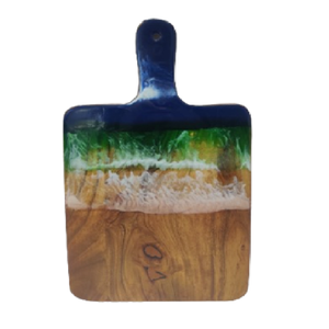 High-Quality Indian Chopping Charcuterie Board Luxury Design Epoxy <b>Resin</b> Mango Wood Scratch-Proof Trendy Home and Kitchen Decor - Product Image 6