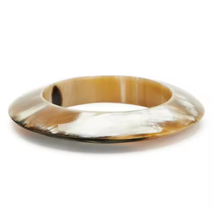 Best Design Handmade Natural Horn Color Modern Round <b>Indian</b> Fashion <b>Bangle</b> Bracelet Eco-Friendly Polished by Crescent Crafts - Product Image 3