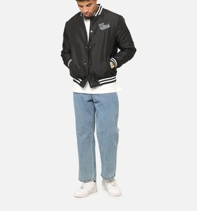 Veste universitaire en laine pour homme avec logo brodé en chenille personnalisé pour l'école, le collège, les étudiants, veste bomber en cuir, patch de baseball, lettreman - Product Image 5