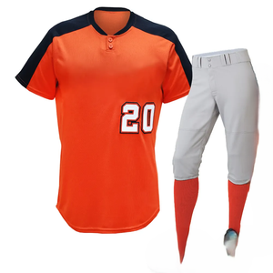 Custom made Men Baseball Uniform top trending high quality hot <b>sale</b> breathable light <b>weight</b> Baseball Uniform with unique style - Product Image 4