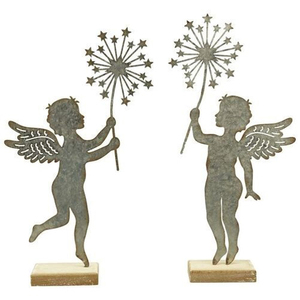 Ornements de base en bois de Noël de style nordique personnalisés Décor de fête de Pâques en métal avec fournitures de décoration de finition - Product Image 1