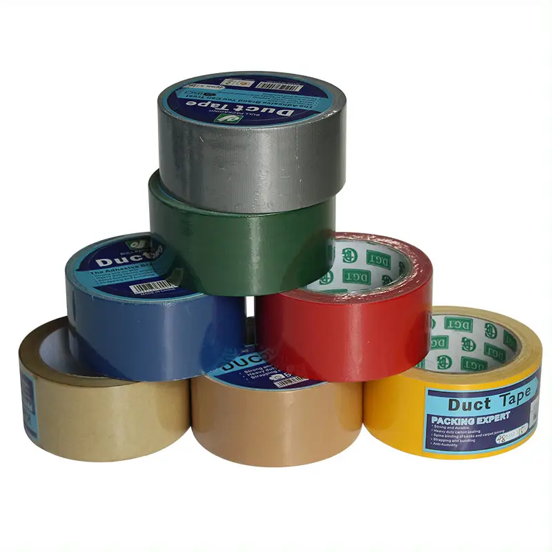 Wholesale Custom Logo Cloth Duct Tape 2inch 3 inch 48mm 11 mil 20mm 50mm 30mm 48mm 60cm 70mm 4" Wide 1 Inch Roll Cloth Tape