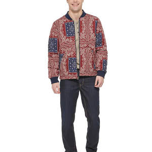 Chaqueta Bomber Personalizada de Alta Calidad para Hombre, de Lona Transpirable, en Venta en Todas las Tallas y Colores, Ropa Casual - Product Image 6