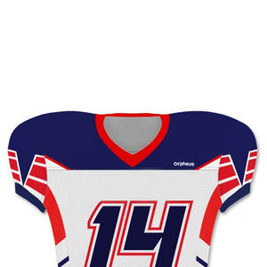 Uniforme de fútbol americano personalizado fabricado profesionalmente con cuello en V/Uniforme de fútbol americano de diseño superior - Product Image 4