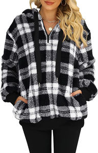 Wholesale Women Hot Selling Product <b>Sherpa</b> <b>Hoodies</b> for Women Direct Factory Supplier Casual Wear <b>Sherpa</b> <b>Hoodies</b> in Bulk Quantity - Product Image 6