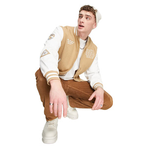 Chaqueta Bomber de Invierno para Hombre, Estilo Letterman, de Alta Calidad, con Letras Bordadas, Ecológica, de Fabricantes OEM - Product Image 1