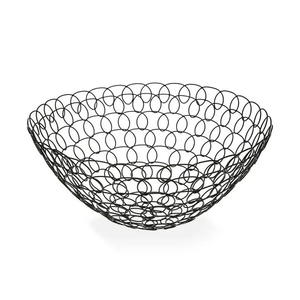 Cuenco de cesta de frutas de Metal de alta calidad, aspecto elegante, decoración de cocina para restaurante, vajilla, cuenco de fruta de la mejor calidad - Product Image 3