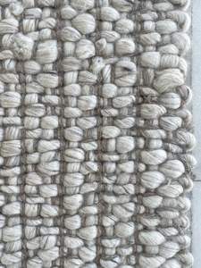 Tapis en laine moderne fait à la main à prix d'usine pour l'intérieur de la maison 100% ensembles de tapis tressés épais naturels non teints - Product Image 4