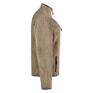 Chaqueta elegante con bolsillos extra con cremallera para mujer, chaqueta de lana Polar con cremallera, chaqueta de invierno ligera y moderna de lujo con logotipo personalizado - Product Image 5