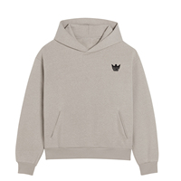 Sweat-shirt unisexe en coton 100% filé à l'anneau, 300 GSM, tissu durable, faible MOQ, marque privée, vente en gros, fabricant en vrac