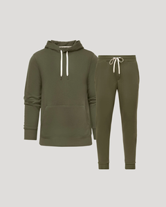 Logotipo personalizado al por mayor con capucha Unisex 100% algodón chándal calle Casual ropa deportiva francés Terry polar chándal transpirable - Product Image 6