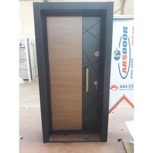 Puerta de Seguridad de Acero Inoxidable de Alto Rendimiento ABSDOOR ZENTRA Turquía para Apartamentos, Máxima Seguridad de Entrada para Villas y Hoteles - Product Image 5