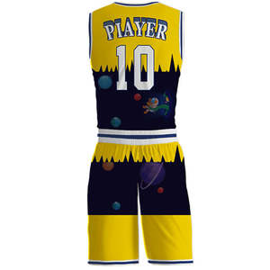 Custom Logo Sublimation Printing <b>Basketball</b> Uniform Sets Best Design <b>Basketball</b> Jersey and Shirts Sets Wholesale Customized - Product Image 6