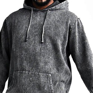 Meilleure vente, survêtement en coton 100%, lavage à l'acide, style tendance, survêtement décontracté pour adultes - Product Image 6