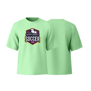 T-shirt personnalisé en coton doux, décontracté, pour le sport, la salle de sport, le port quotidien, respirant, à manches courtes, fabricant en gros OEM ODM - Product Image 4