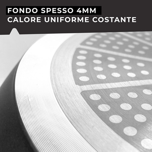 Linea Soft Collection 24 cm padella antiaderente pressofusa ceramica e ferro per cucina a induzione per alberghi - Product Image 4