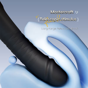 Telescopische vibrerende mannelijke prostaatstimulator Anale plug Volwassen seksproducten voor vrouwelijke masturbatie en het delen van dildo's voor koppels - Product Image 2