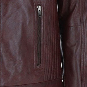 Veste en cuir véritable pour homme élégante Respirante Séchage rapide Motif Lettre sur le devant Personnalisable Haute qualité Manches longues - Product Image 6