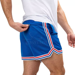 <b>Lightweight</b> Wholesale Solid Casual Mid Cotton Mesh <b>Shorts</b> Comfortable Breathable Quick Dry Elastic Waist for Adult - Product Image 4