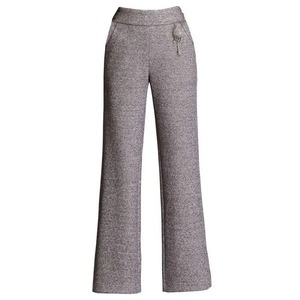 Pantalon de survêtement taille haute pour femme Pantalon de tous les jours en toile extensible confortable avec ceinture élastique et poches - Product Image 5