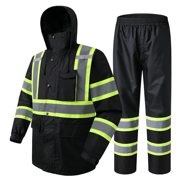 Wholesale High Visibility Reflective Safety Clothing Factory Customizable Jacket Pants Coverall Workwear Martial Arts Training