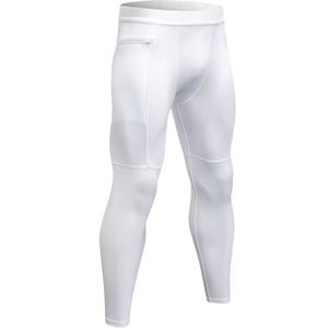 Mallas de punto de poliéster Spandex de alta calidad para hombre, logotipo personalizado, ropa de Yoga informal, ropa de gimnasio, último diseño, venta al por mayor - Product Image 3