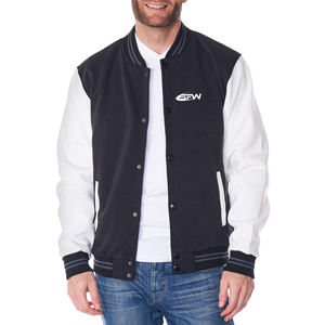 Chaqueta de Béisbol Personalizada para Mujer, Uniforme Universitario, Unisex, Adulto, Manga Larga, Informal, Holgada, Chaqueta Deportiva para Hombre - Product Image 6