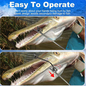 Extracteur d'hameçons de pêche facile pour les pêcheurs débutants et experts, outil compact pour retirer les hameçons de pêche pour les voyages - Product Image 4