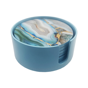 ชุดถาดรองแก้วแล็กเกอร์ทำด้วยมือพร้อมชุดที่วางที่รองแก้วสำหรับเครื่องดื่มสำหรับโต๊ะกาแฟโต๊ะรับประทานอาหารจากเวียดนาม - Product Image 5