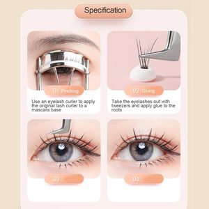 Imprimer Logo Nano Grip Microfibre Cils Pince À Épiler 45 60 75 90 Degrés Volume Lash Extension Fiber Tips Pincettes Ensemble - Product Image 4