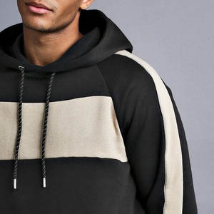 Winter New Release Men's <b>Large</b> Size Casual Pullover <b>Hoodie</b> Fitness Fashion Long Sleeve Plain Dyed for Running Sports - Product Image 4